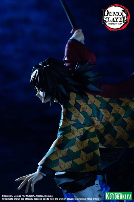 Kotobukiya Estatua ARTFX J de Giyu Tomioka - Demon Slayer: Kimetsu no Yaiba