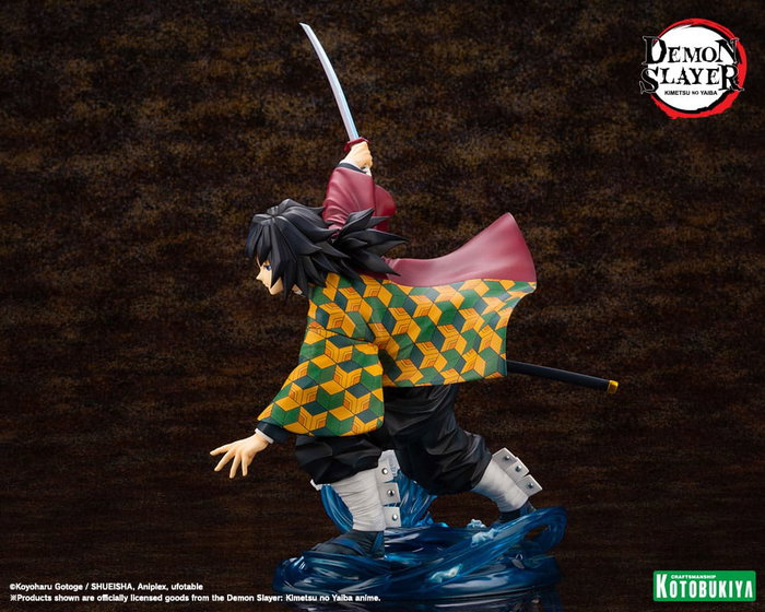 Kotobukiya Estatua ARTFX J de Giyu Tomioka - Demon Slayer: Kimetsu no Yaiba