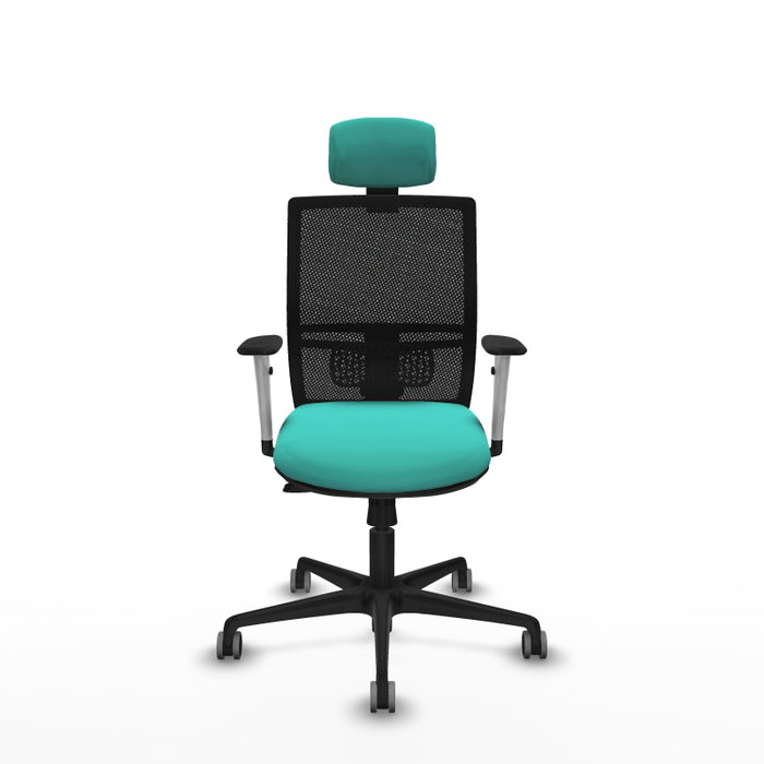 PIQUERAS Y CRESPO Silla de oficina Yunquera Turquesa y Negro PIQUERAS Y CRESPO Silla de oficina Yunquera Turquesa y Negro