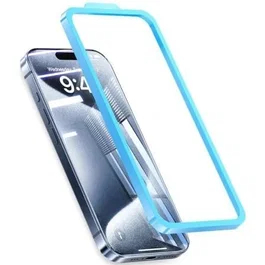 Vention Protector de Pantalla Cristal Templado KUMTCC-20 para iPhone 15 Pro + Herramienta de Instalación
