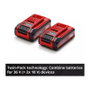 Einhell Akku Power-X-Change Plus TWIN-PACK 18V 3,0Ah (2 unidades)