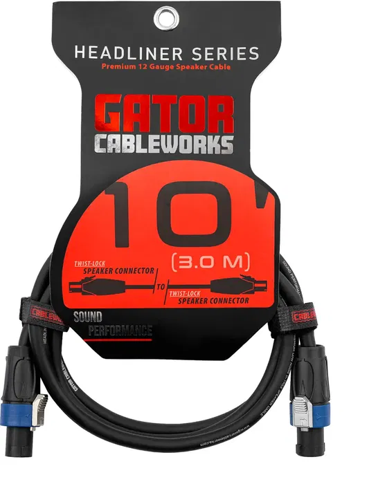 Cableworks Cable de Altavoz Speakon/Speakon - 3 Metros