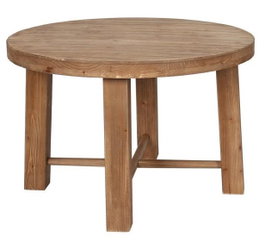 DKD Home Decor Mesita Auxiliar Abeto MDF Marrón