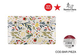 Inde Fuente Rectangular para Cocina 25x15 cm Modelo Julia en Acero Inoxidable Elite Brillo (18 Unidades)