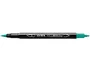 Lyra Rotulador Acuarelable Aqua Brush Doble Punta Fina y Pincel, Verde Noche