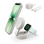 Belkin UltraCharge Qi2 25W Magnetic & Adjustable 2-in-1 Charging Station Sand WIZ043kqSD