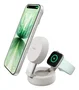 Belkin UltraCharge Qi2 25W 2 en 1 Ajustable Sand