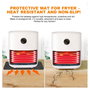 Extralink Alfombrilla Protectora para Air Fryer 60x45 cm