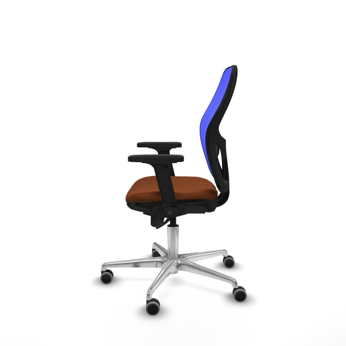 PIQUERAS Y CRESPO Silla de oficina Jorquera con mecanismo Sincro, Negro