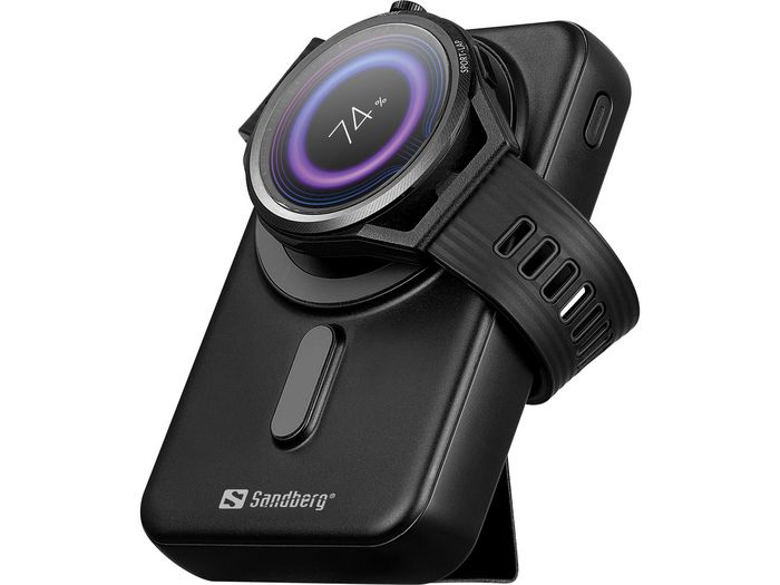 Sandberg Powerbank Wireless Magnético 10000 mAh Carga Rápida USB-C MagSafe Compatible iPhone Sandberg Powerbank Wireless Magnético 10000 mAh Carga Rápida USB-C MagSafe Compatible iPhone