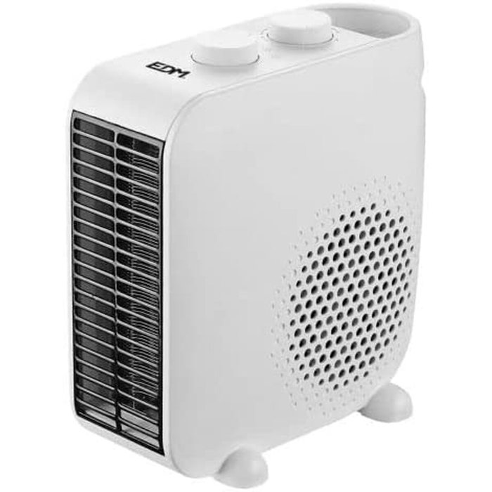 Edm Calefactor compacto 1.000 - 2.000 W blanco vertical/horizontal