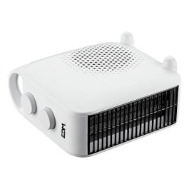 Edm Calefactor compacto 1.000 - 2.000 W blanco vertical/horizontal