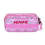 Disney Minnie Mouse Estuche Portatodo Trick FAN 2.2 Blooming Rosa Ripstop 3 Cremalleras