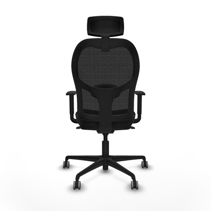 PIQUERAS Y CRESPO Silla de oficina Jorquera Negra con Mecanismo Sincro PIQUERAS Y CRESPO Silla de oficina Jorquera Negra con Mecanismo Sincro
