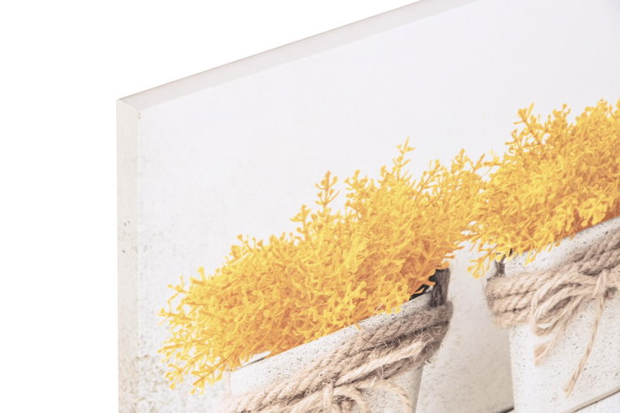 DKD Home Decor Cuadro Lienzo Pino 60x1,8x30 Macetas Surtido de 2 DKD Home Decor Cuadro Lienzo Pino 60x1,8x30 Macetas Surtido de 2