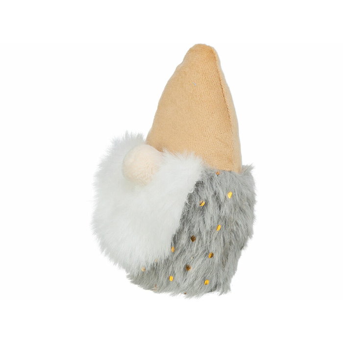 Peluche para perros Trixie Beige Gris Poliéster Navidad Gnomo 10 cm