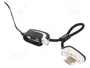 GEMBIRD Cable USB 2.0 con conectores USB A y USB B mini, negro