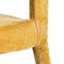 Silla Apilable Mostaza Tejido Salón 47 X 61 X 84 cm (Set de 4)