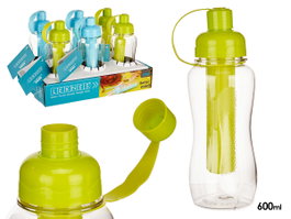 ARTE REGAL Cantimplora Deportiva de Plástico 600 ml Surtida