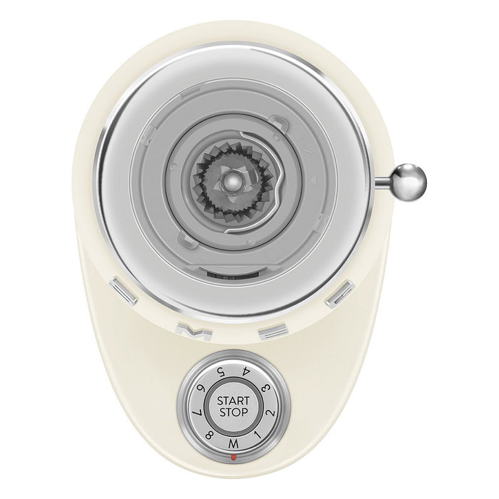 Smeg CGF03CREU Molinillo de Café, 15 Ajustes de Molienda, 240 g, 150 W, Color Crema Smeg CGF03CREU Molinillo de Café, 15 Ajustes de Molienda, 240 g, 150 W, Color Crema