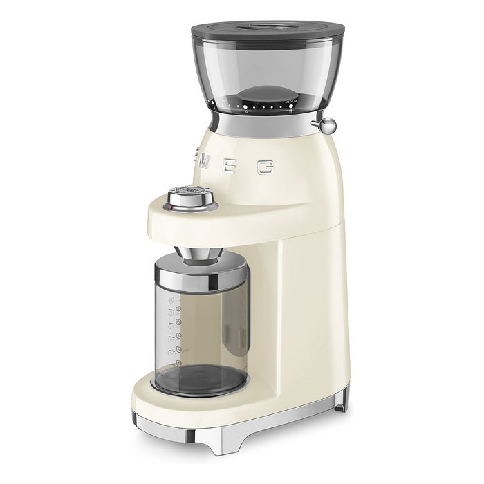 Smeg CGF03CREU Molinillo de Café, 15 Ajustes de Molienda, 240 g, 150 W, Color Crema Smeg CGF03CREU Molinillo de Café, 15 Ajustes de Molienda, 240 g, 150 W, Color Crema