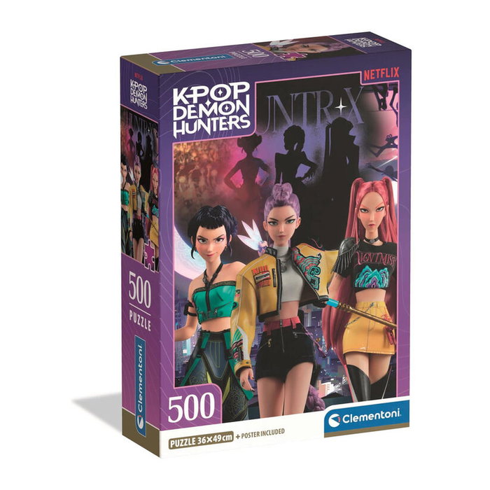 Clementoni Puzzle 500 piezas K-Pop Demon Hunters