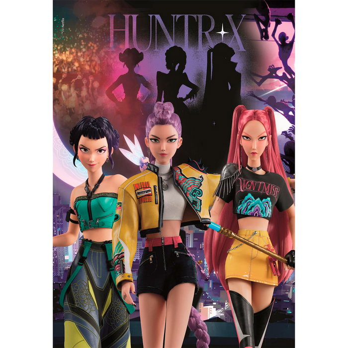 Clementoni Puzzle 500 Piezas K-Pop Demon Hunters 35626 - Rompecabezas Adulto (+14 Años)