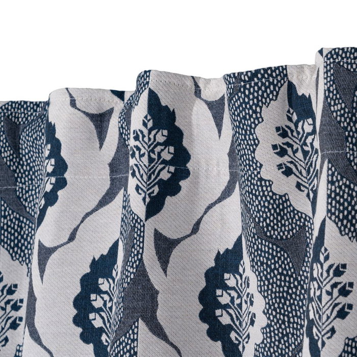 Cortina Estampado Azul 140 X 260 cm