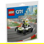 LEGO 30719 Polybag City Go-Kart de Carreras, Juego de Construcción de 48 Piezas para Niños y Niñas de 5 Años o Más