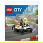 LEGO 30719 Polybag City Go-Kart de Carreras, Juego de Construcción de 48 Piezas para Niños y Niñas de 5 Años o Más
