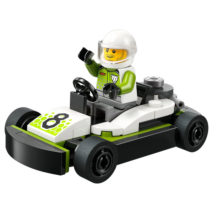 LEGO 30719 Polybag City Go-Kart de Carreras, Juego de Construcción de 48 Piezas para Niños y Niñas de 5 Años o Más