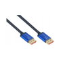GoodConnections Kabel SmartFLEX DP1.4 DisplayPort 1.4 a DisplayPort 1.4, Macho a Macho, Azul, 5 m, Alcasa 4814-SF050B, 8K 7680 x 4320 a 240 Hz