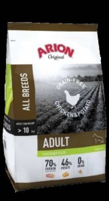 ARION O. Grain Free Adult Chicken & Potato 12 kg ARION O. Grain Free Adult Chicken & Potato 12 kg
