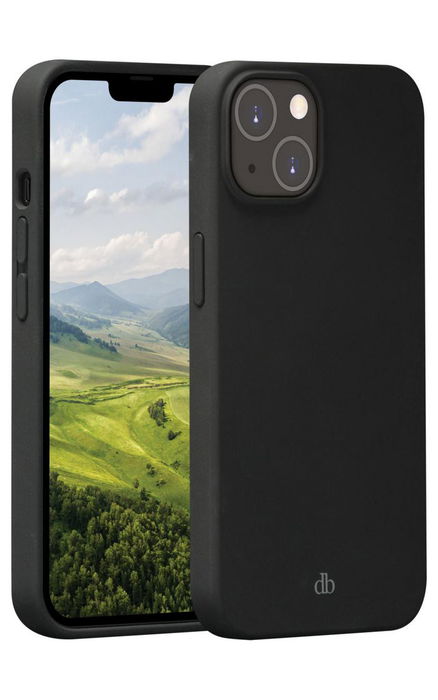 dbramante1928 Monaco Funda para iPhone 14 Max Night Black