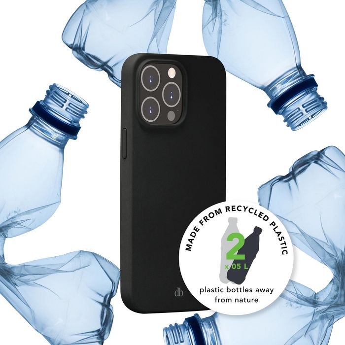 dbramante1928 Monaco Funda para iPhone 14 Max Night Black