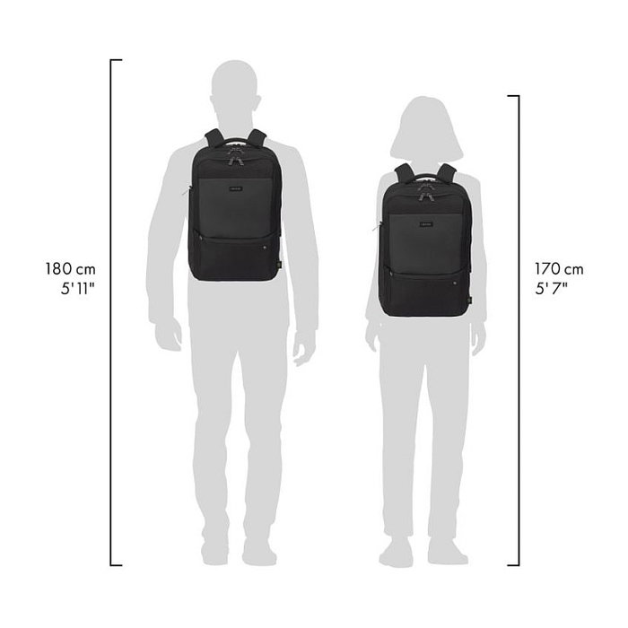 DICOTA Mochila FIVE 15-17.3 Negro