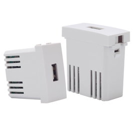 GSC Evolution Módulo toma USB Estanco Blanco