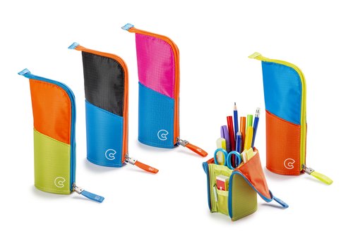 Carioca Estuche Kimono Pouch 23281 Vacío Estuche Suave Escolar con Cremallera y Compartimentos Elásticos para Guardar Objetos Varios Carioca Estuche Kimono Pouch 23281 Vacío Estuche Suave Escolar con Cremallera y Compartimentos Elásticos para Guardar Objetos Varios