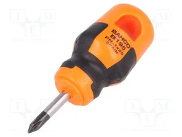 BAHCO Destornillador estándar Phillips PH1 con punta de 25 mm
