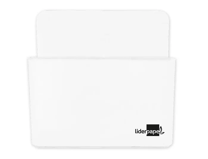 Liderpapel Cubilete Portalápices Blanco Opaco con Imán Magnético