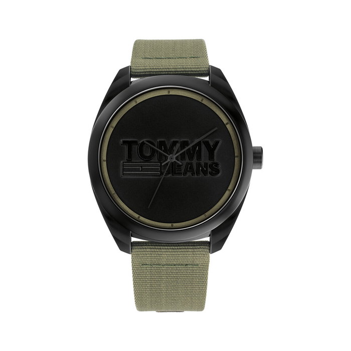 Tommy Hilfiger 1792040 con correa verde y caja negra