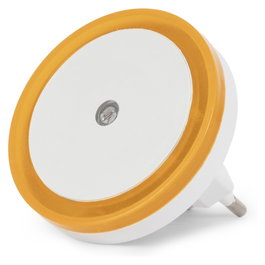 ENTAC Luz de noche LED con sensor de crepúsculo Blanco Cálido