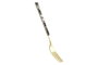 DKD Home Decor Juego de Cubertería 16 Piezas Inox Símil Mármol Dorado y Negro