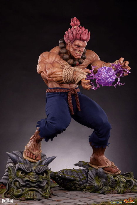 Street Fighter Estatua 1/2 Akuma 107 cm