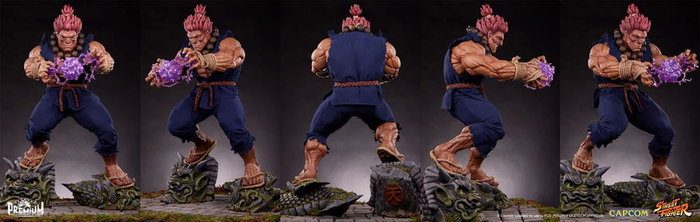 Street Fighter Estatua 1/2 Akuma 107 cm