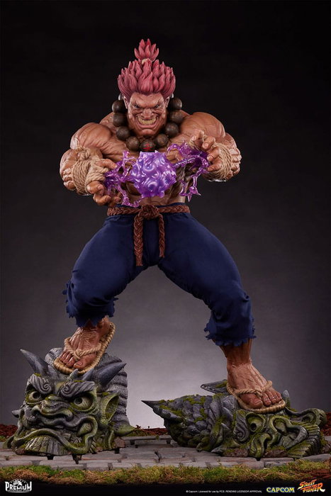 Street Fighter Estatua 1/2 Akuma 107 cm