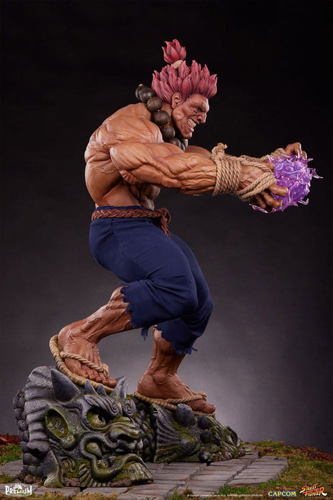 Street Fighter Estatua 1/2 Akuma 107 cm
