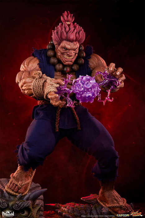 Street Fighter Estatua 1/2 Akuma 107 cm