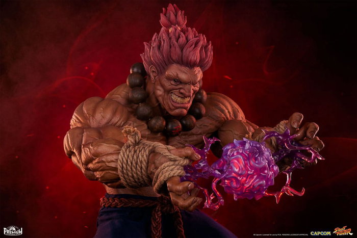 Street Fighter Estatua 1/2 Akuma 107 cm