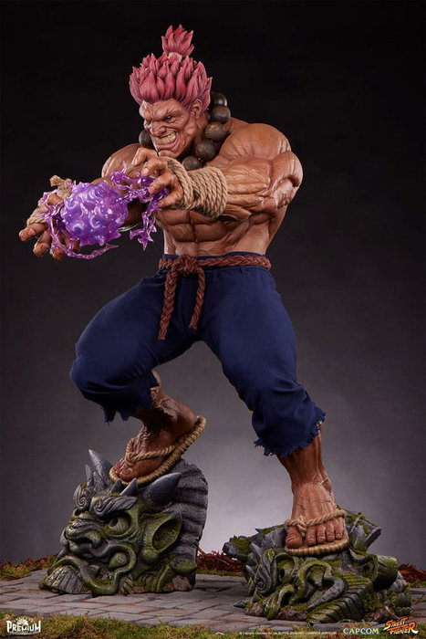 Street Fighter Estatua 1/2 Akuma 107 cm